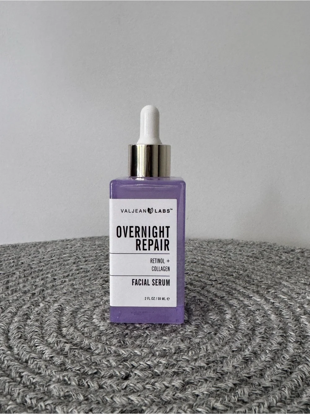 Valjean Labs Overnight Repair Facial Serum - Purple